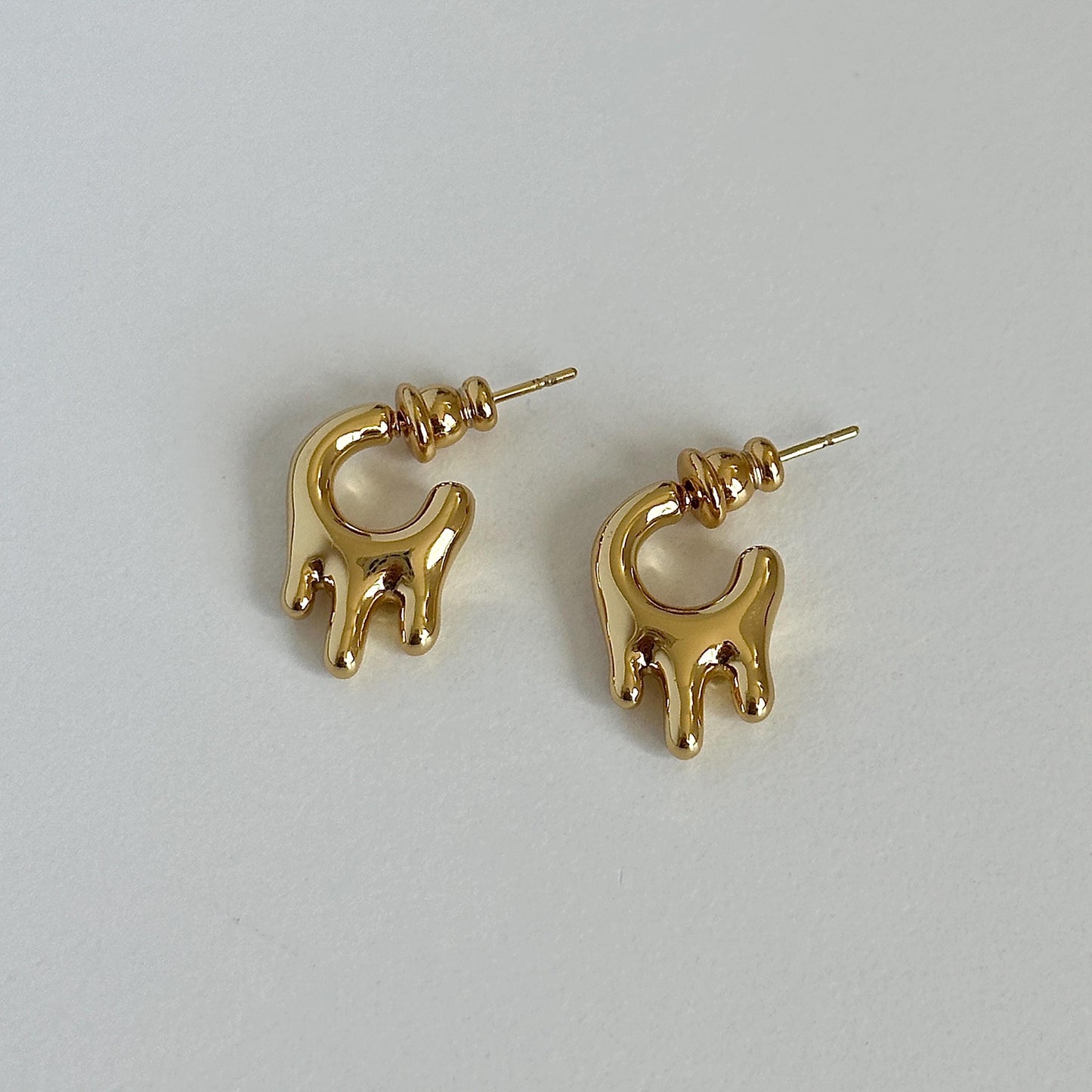 Geometric Dripping Earrings