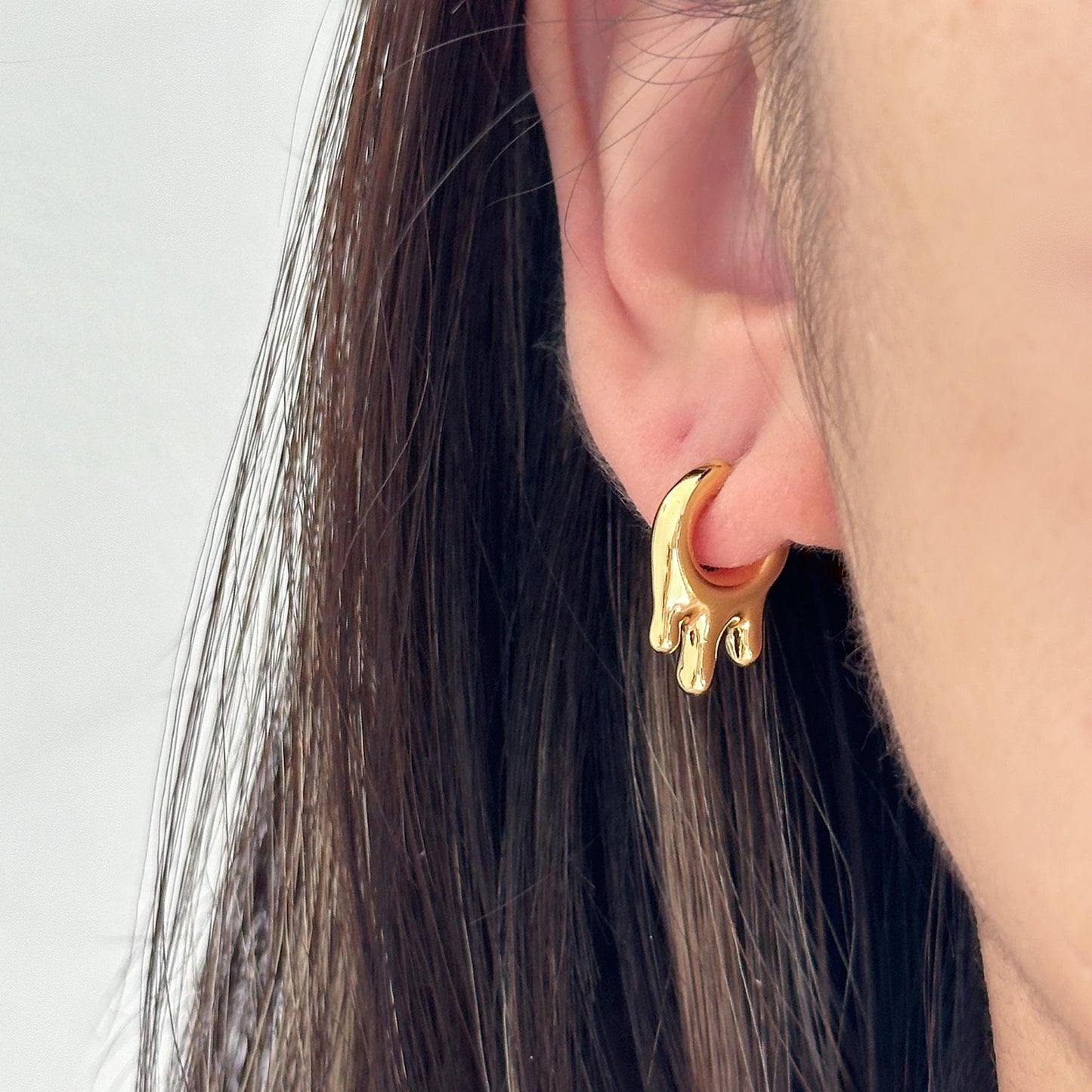 Geometric Dripping Earrings