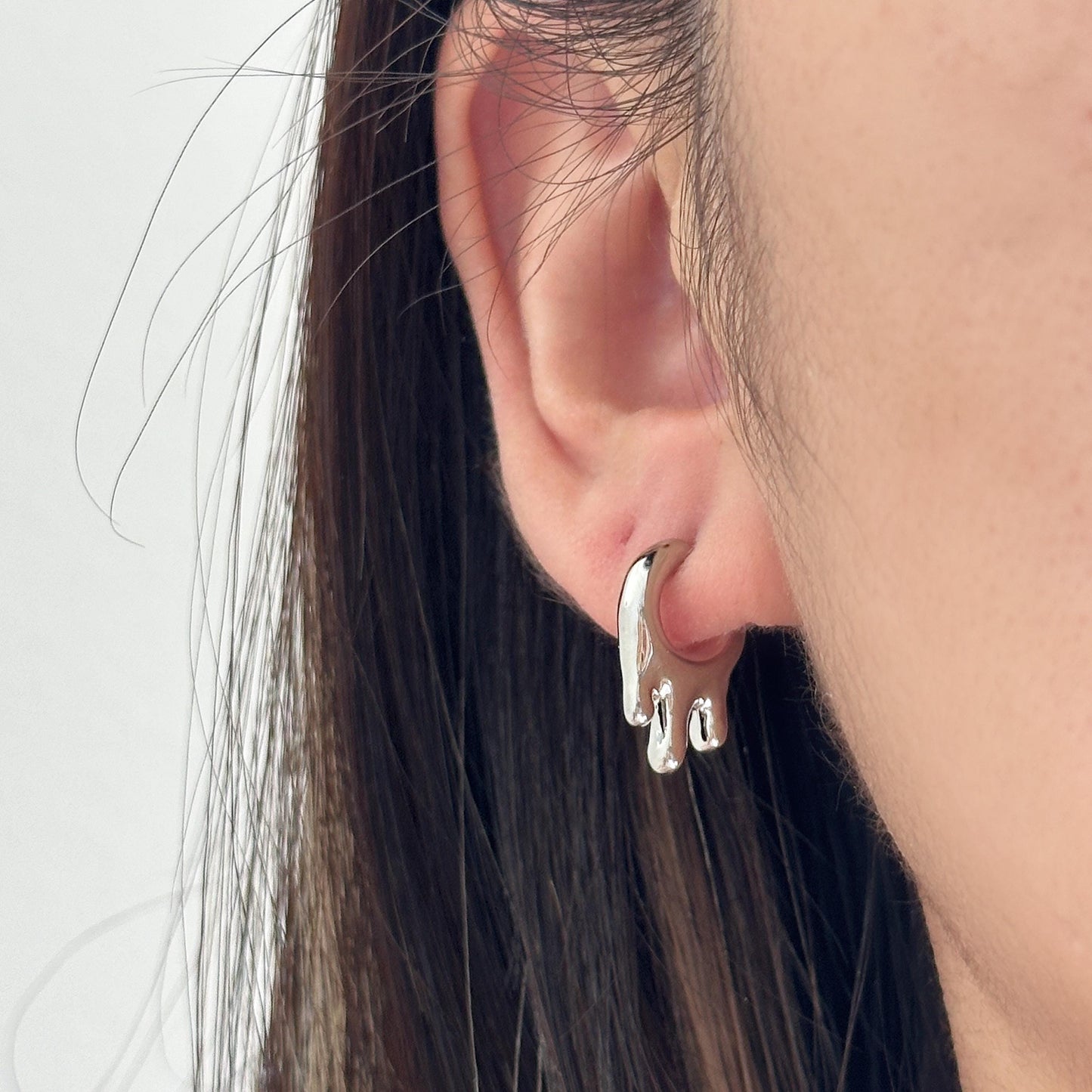 Geometric Dripping Earrings