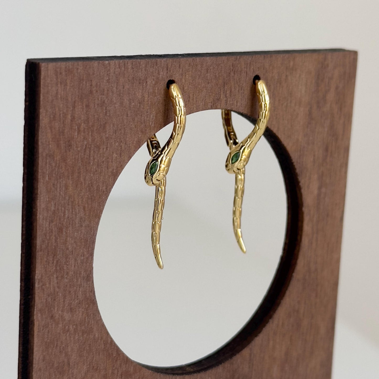 Snake Huggie Earrings