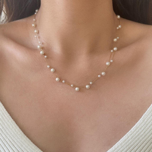 High-quality Glass Pearl Necklaces
