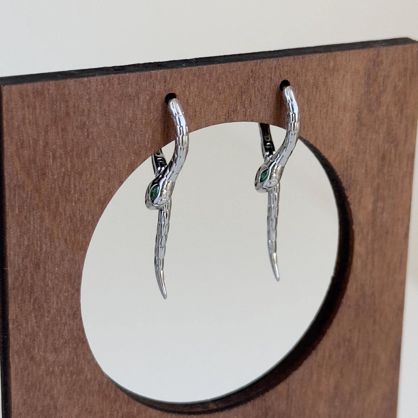 Snake Huggie Earrings